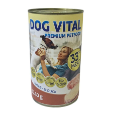 DOG VITAL konzerv turkey&amp;duck 1240gr kutyaeledel