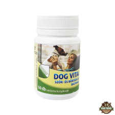 DOG VITAL szőr - és bőrtápláló biotinnal 60db vitamin, táplálékkiegészítő kutyáknak