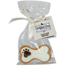  DoggyeBag kézműves kutyakeksz- Csont formájú joghurtbevonatos keksz jutalomfalat kutyáknak