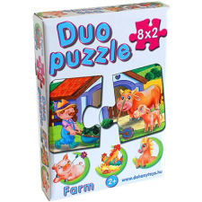 Dohány-Toys Bébi Duo puzzle farm állatokkal Dohány-Toys puzzle, kirakós
