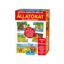 Dohány Toys Játszva ismerjük meg oktató puzzle - többféle kreatív és készségfejlesztő