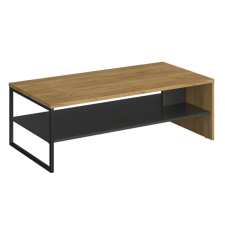  Dohányzóasztal 120, dub craf arany/antracit, SANTANA bútor