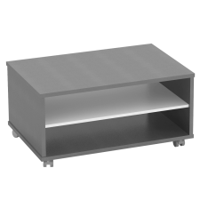  Dohányzóasztal, grafit/féher , RIOMA NEW TYP 32 bútor