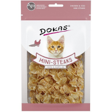 Dokas Chicken & Cod Mini Steak 40g jutalomfalat macskáknak