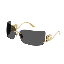 Dolce & Gabbana DG2319 02/87 Gold Dark Grey napszemüveg napszemüveg