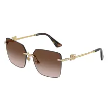 Dolce & Gabbana DG2332B 02/13 Gold Gradient Brown napszemüveg napszemüveg