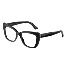 Dolce & Gabbana DG3308 501 Black Demo Lens szemüveg szemüvegkeret