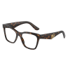 Dolce & Gabbana DG3374 502 Havana Demo Lens szemüveg