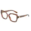 Dolce & Gabbana DG3413 3221 Striped Brown Demo Lens szemüveg