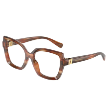 Dolce & Gabbana DG3413 3221 Striped Brown Demo Lens szemüveg szemüvegkeret