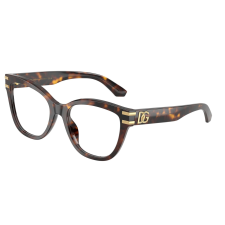 Dolce & Gabbana DG3418 502 Havana Demo Lens szemüveg szemüvegkeret