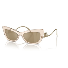 Dolce & Gabbana DG4467B 343203 TRANSPARENT CAMEL CLEAR MIRROR REAL YELLOW GOLD napszemüveg