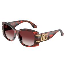 Dolce & Gabbana DG4501 33588H Red Havana Clear Gradient Dark Brandy napszemüveg