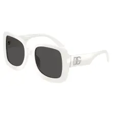 Dolce & Gabbana DG4513 331287 White Dark Grey napszemüveg napszemüveg