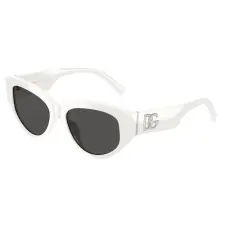 Dolce & Gabbana DG4514 331287 White Dark Grey napszemüveg napszemüveg