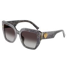 Dolce & Gabbana DG4538 34718G Print Black Lace Grey Gradient napszemüveg