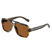 Dolce & Gabbana DG4544 306363 Striped Brown Brown napszemüveg napszemüveg