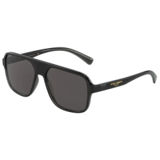 Dolce & Gabbana DG6134 325787 TRANSPARENT GREY/BLACK DARK GREY napszemüveg
