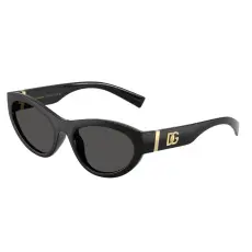 Dolce & Gabbana DG6207 501/87 Black Dark Grey napszemüveg