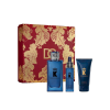 Dolce & Gabbana K, SET: edp 100ml + Vyživujúci olej na bradu 25ml + tusfürdő gél 50ml