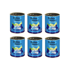 DOLINA NOTECI Premium SuperFood borjú- és bárányhús 6 x 400 g kutyaeledel