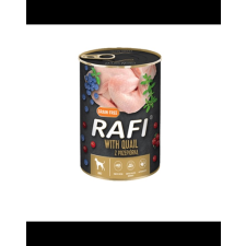 DOLINA NOTECI RAFI Quail fürjjel 400 g nedves kutyatáp kutyaeledel