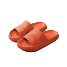  Dollcini, Férfi felhő papucs, Unisex, Masszázs, Zuhany, Fürdőszoba,  Beltéri és Kültéri lapos szandálok, EU40, narancsszín