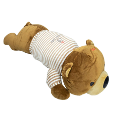 Dollcini, hosszú plüss medve, 75cm, barna plüssfigura