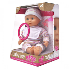 Dolls World Baby Joy baba 16 féle igazi babahanggal - 38 cm baba