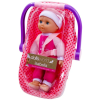 Dolls World Isabella alvó baba babahordozóval - 30 cm  Ajánlott 3-6 éves korig lányoknak (32115)