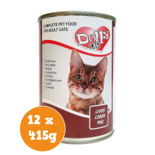 Dolly Cat konzerv máj 12x415g macskaeledel
