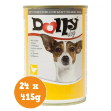 Dolly Dog konzerv csirke 24x415g kutyaeledel