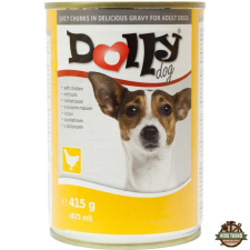 Dolly Dog konzerv csirke 415g kutyaeledel