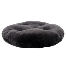 Domarex IVY PLUSH kutyafekhely, fekete, átmérő 65cm szállítóbox, fekhely kutyáknak