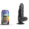 Domestic Partner Dildo DP90B Panzer S – prémium fekete dildó 12 cm x 5 cm