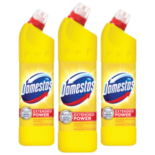 DOMESTOS Extended Power fertőtlenítő hatású folyékony Tisztítószer Citrus 3x750ml tisztító- és takarítószer, higiénia