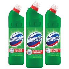 DOMESTOS Extended Power fertőtlenítő hatású folyékony Tisztítószer Pine 3x750ml tisztító- és takarítószer, higiénia