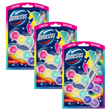 DOMESTOS Power5 WC frissítő blokk Magic Unicorn (6x50g) tisztító- és takarítószer, higiénia