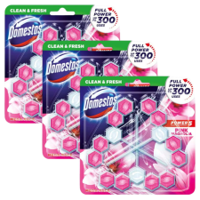 DOMESTOS Power5 WC frissítő blokk Magnolia (9x50g) tisztító- és takarítószer, higiénia