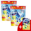 DOMESTOS Power5 WC frissítő blokk mix Lime &amp; Ocean (12x50g) + Ajándék Domestos Duo WC blokk