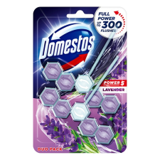 DOMESTOS Toalett öblítő domestos power5 lavender 2x55 g tisztító- és takarítószer, higiénia