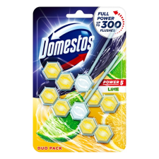 DOMESTOS Toalett öblítő domestos power5 lime 2x55 g tisztító- és takarítószer, higiénia