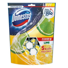 DOMESTOS Toalett öblítő DOMESTOS Power5 Lime 5x55g tisztító- és takarítószer, higiénia