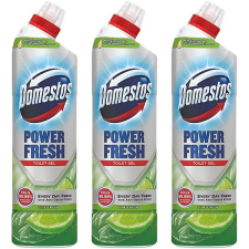DOMESTOS Triopack Power Fresh Lime Fresh 700 ml tisztító- és takarítószer, higiénia
