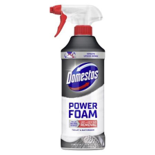 DOMESTOS WC- és fürdőszoba tisztító hab, 435 ml, DOMESTOS Power Foam , vízkőoldó tisztító- és takarítószer, higiénia