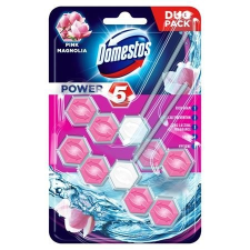 DOMESTOS WC fertőtlenítő, 2 db-os ,DOMESTOS "Power 5", pink magnólia tisztító- és takarítószer, higiénia
