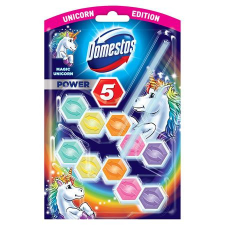 DOMESTOS WC fertőtlenítő, 2 db-os, DOMESTOS "Power 5", unikornis tisztító- és takarítószer, higiénia
