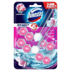 DOMESTOS WC fertőtlenítő, 2x55 g, DOMESTOS "Power 5", pink magnólia