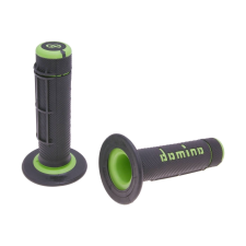 Domino Domino A020 off-road fekete/zöld kormánymarkolat szett markolatgumi