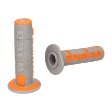 Domino Domino A360 off-road szürke/narancssárga kormánymarkolat szett markolatgumi